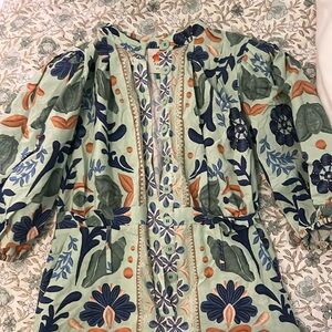 Farm Rio Ocean Tapestry Romper